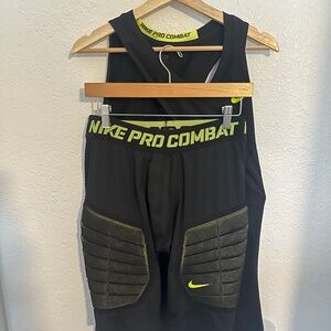 Nike Pro Combat Compression Shorts and Tank Top Size 2XL